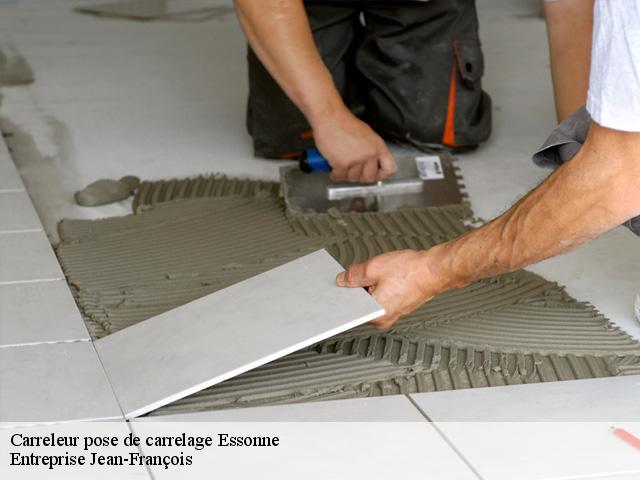 Carreleur pose de carrelage 91 Essonne  Jean-François Peinture Maçonnerie