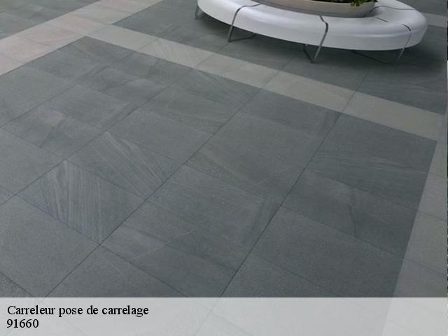 Carreleur pose de carrelage  91660