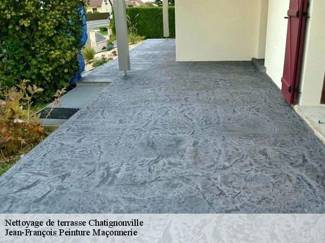 Nettoyage de terrasse  chatignonville-91410 Jean-François Peinture Maçonnerie