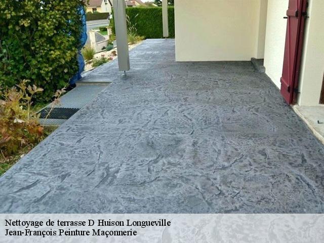 Nettoyage de terrasse  d-huison-longueville-91590 Jean-François Peinture Maçonnerie