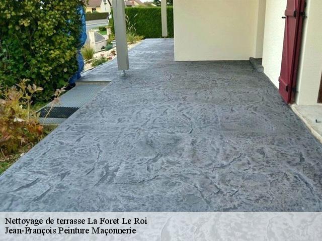 Nettoyage de terrasse  la-foret-le-roi-91410 Jean-François Peinture Maçonnerie