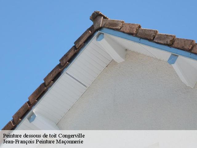 Peinture dessous de toit  congerville-91740 Jean-François Peinture Maçonnerie