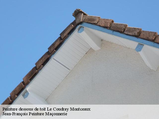 Peinture dessous de toit  le-coudray-montceaux-91830 Jean-François Peinture Maçonnerie