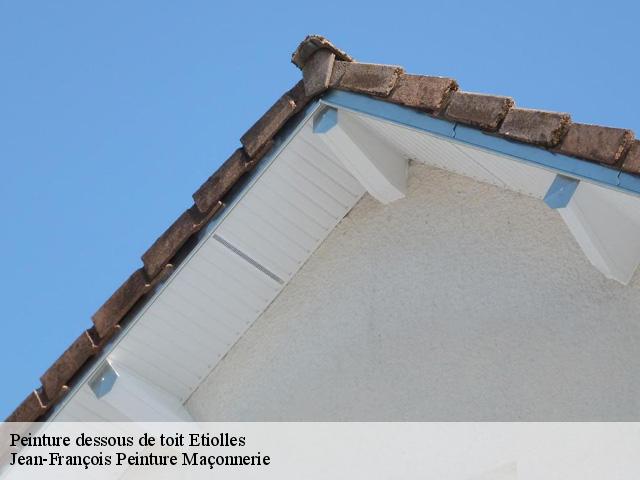 Peinture dessous de toit  etiolles-91450 Jean-François Peinture Maçonnerie