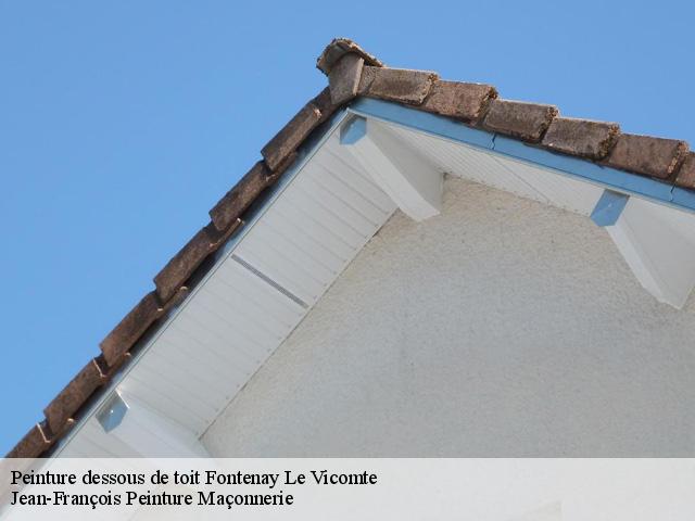 Peinture dessous de toit  fontenay-le-vicomte-91540 Jean-François Peinture Maçonnerie