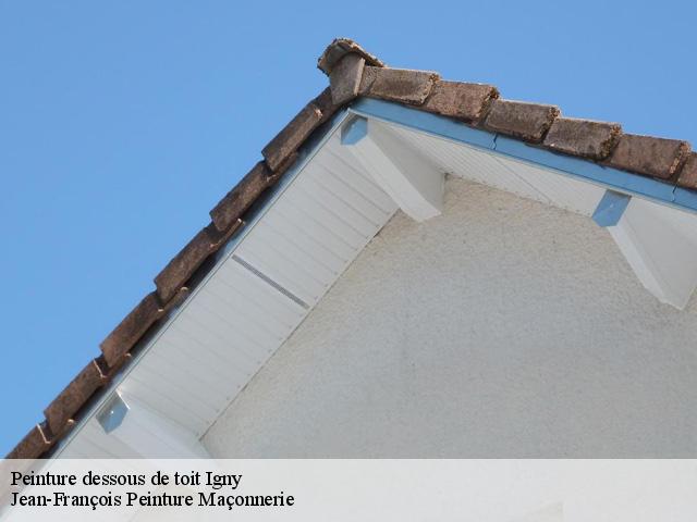 Peinture dessous de toit  igny-91430 Jean-François Peinture Maçonnerie